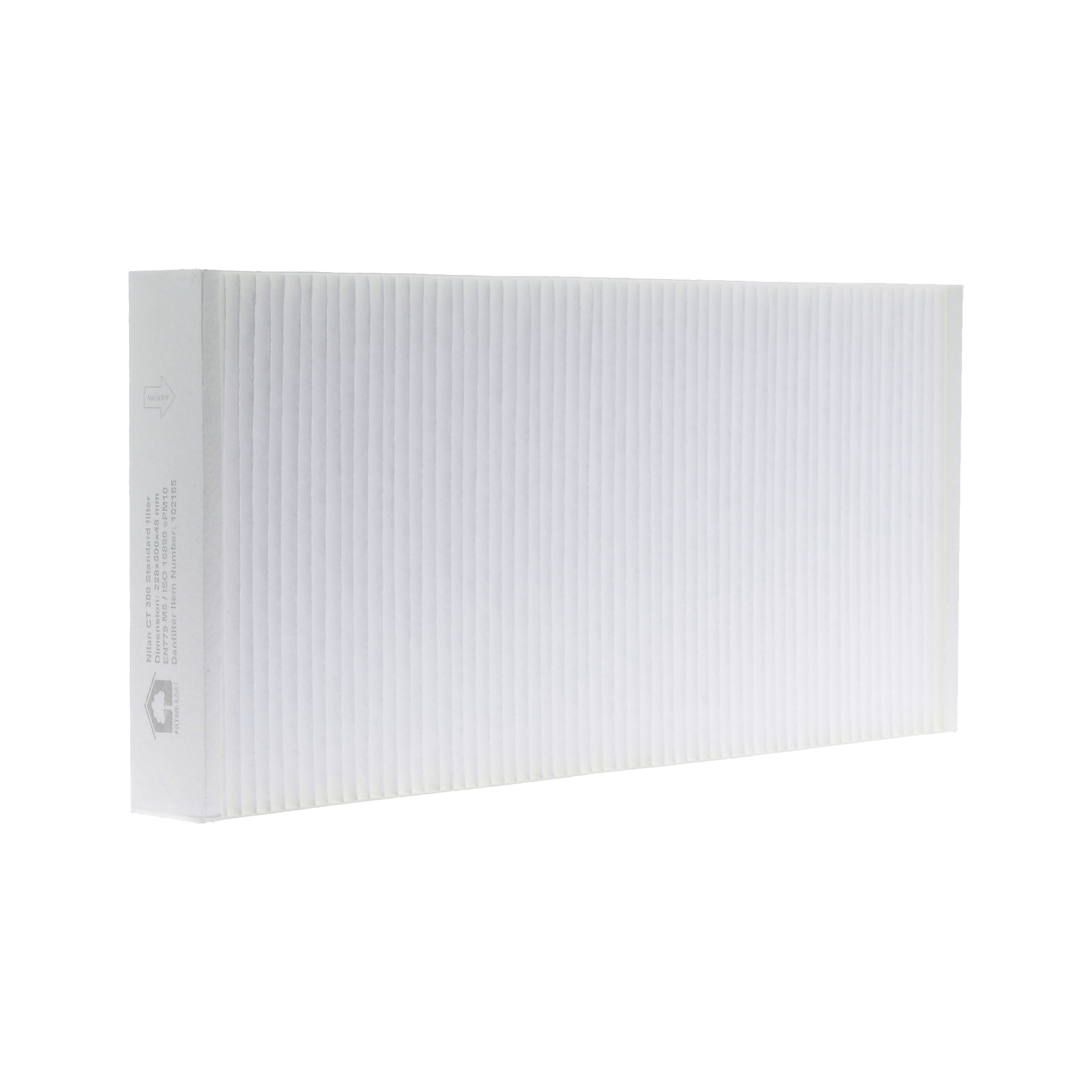 Nilan Comfort CT 300 eller CT 500 Standardfilter