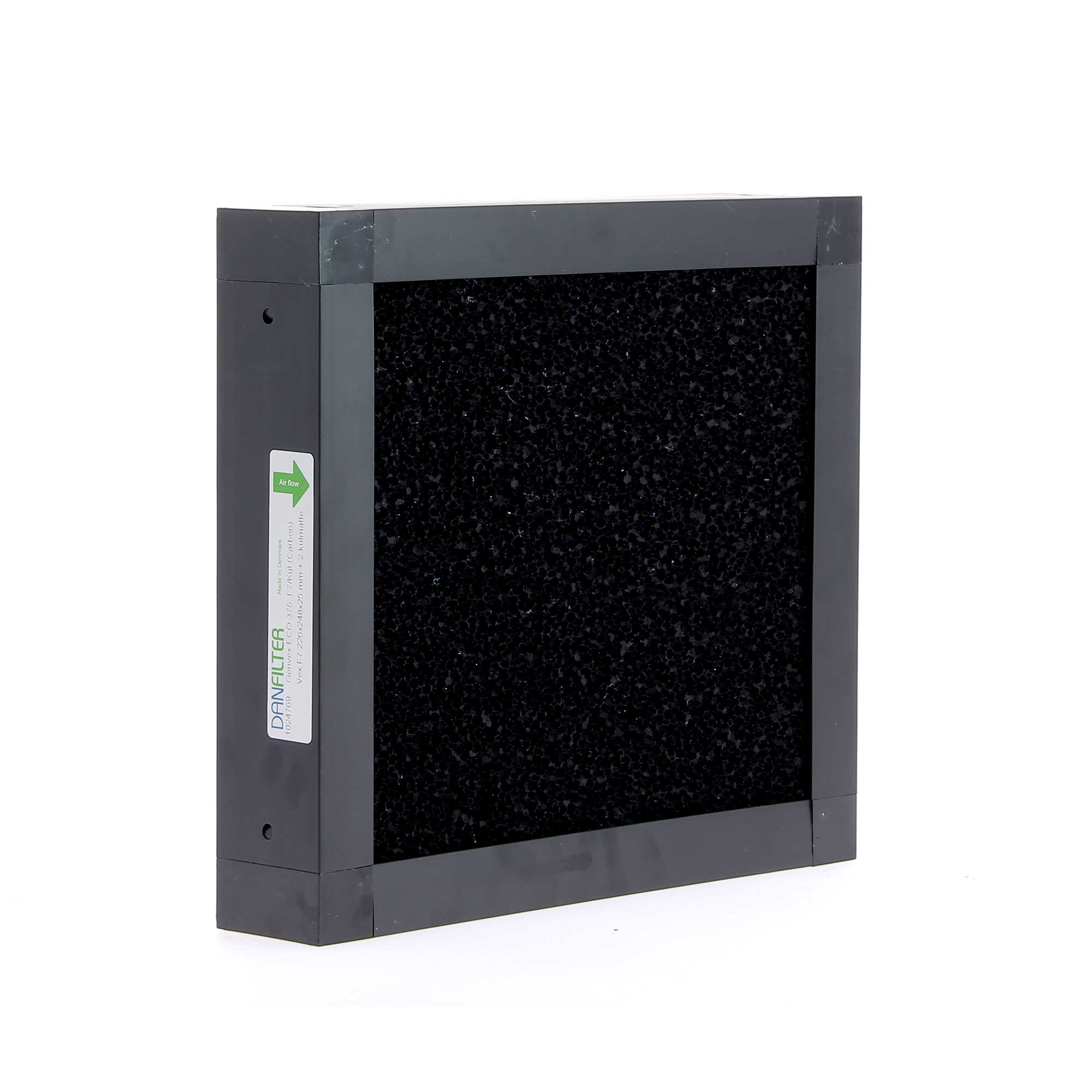 Genvex ECO 375 eller Nibe ERS S10-400 / ERS S10-500 Pollenfilter med kul