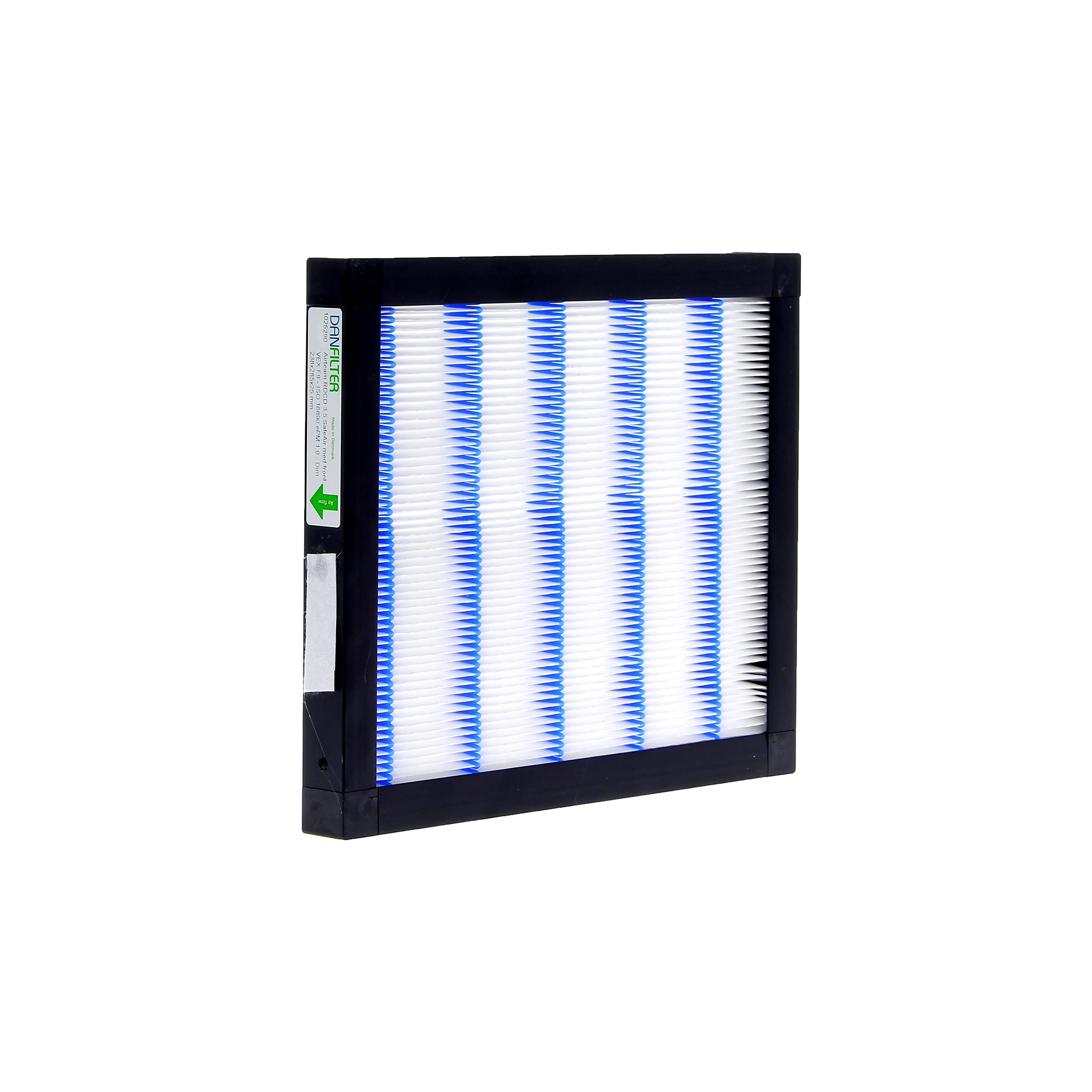 SafeAir filter u. Front til Airteam RDCD 1,5
