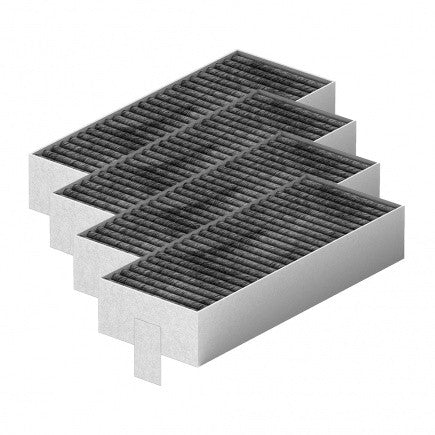 Emhætte kulfilter 4 stk. (BOSCH, NEFF, Siemens) 193x75x35 mm.