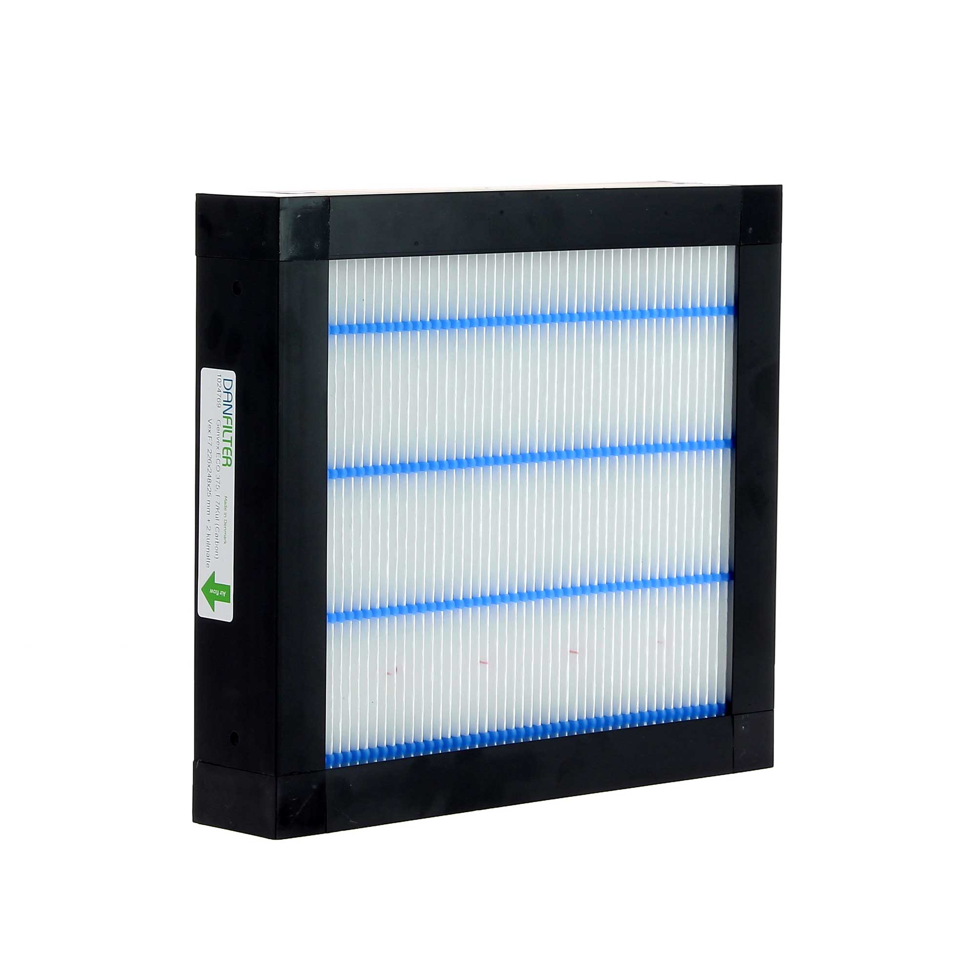 Genvex ECO 375 eller Nibe ERS S10-400 / ERS S10-500 Pollenfilter med kul